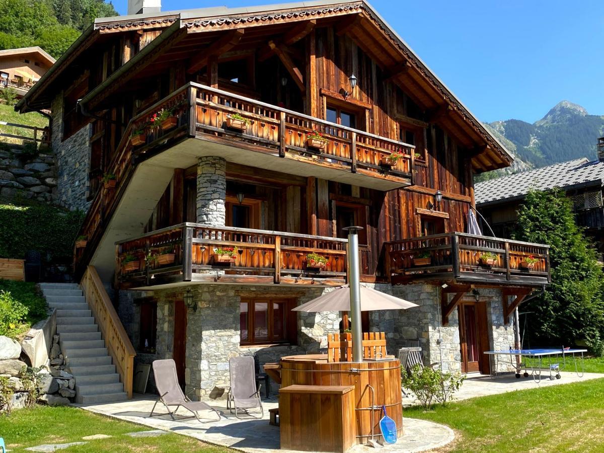 Chalet des Trappeurs Coeur Vanoise La Plagne Extérieur photo