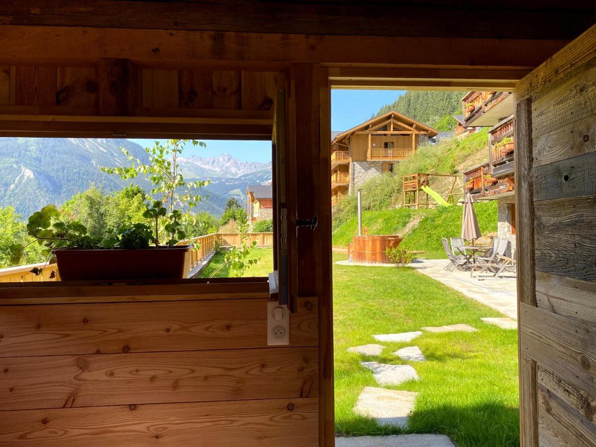 Chalet des Trappeurs Coeur Vanoise La Plagne Extérieur photo