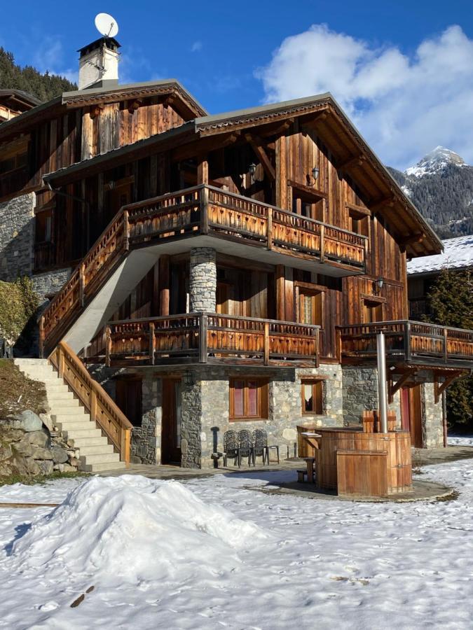 Chalet des Trappeurs Coeur Vanoise La Plagne Extérieur photo